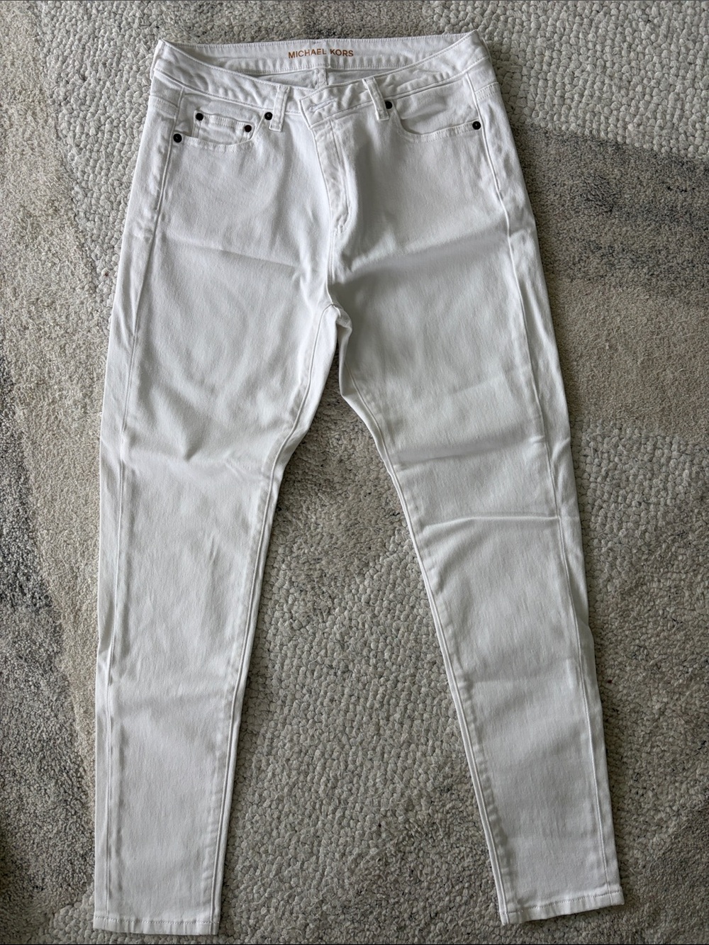 Michael Kors White Skinny Jeans